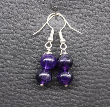 Boucle d'oreille pierre naturelle
