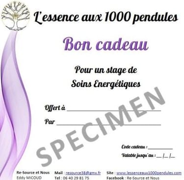 Bon et chéque cadeau