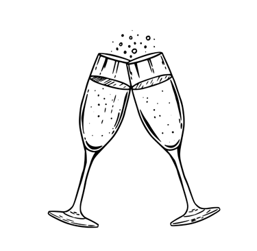 Portable mobile bar setup for weddings, corporate events, and private parties.