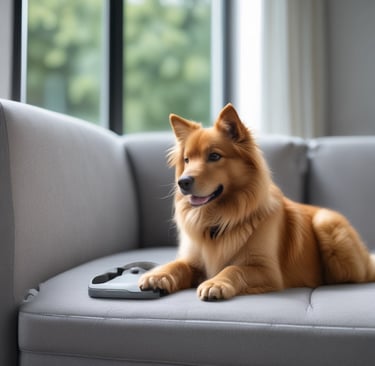 Close-up of a pair of stylish sneakers on a cobblestone street, showing unique design details
