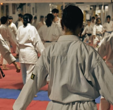 Clase de karate Shotokan