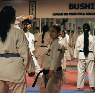 Clase de karate Shotokan