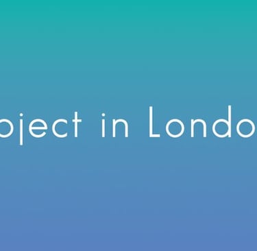 Consult with experts for London new build, renovation, or heritage projects on a blue gradient background.
