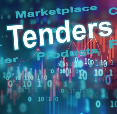 a business concept of a market place where there are many things to buy