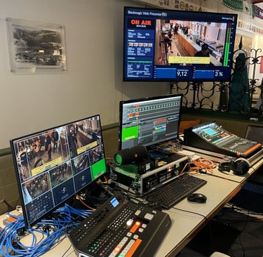 Live Video Regie Aufbau