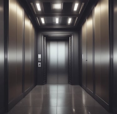 Technician performing maintenance inside industrial machinery with tools.