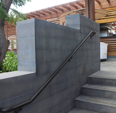 Natural Basalt Landscaping