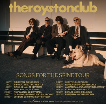 The Royston Club announce second album Songs For The Spine with UK/EU headline tour