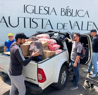 Ayuda humanitaria a La Guaira | Iglesia Bíblica Bautista de Valencia | Viernes, 27 de junio de 2026