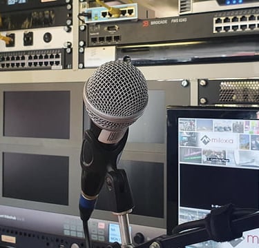 Noortaiba Audio control room