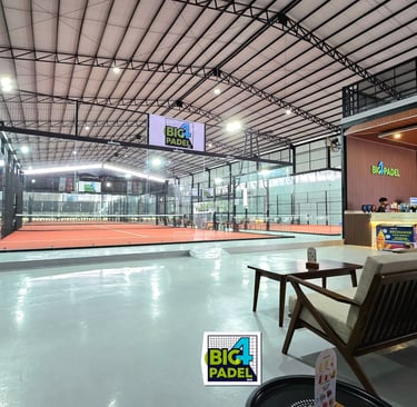 big poiint of view to watch the game at big4padel