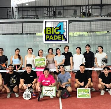 padel santuy club is playing at big 4 padel