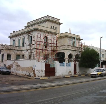 Original Italian construction from the 1930's in Tripoli