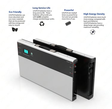 Helionox 12v Lithium Battery System 2.5kw