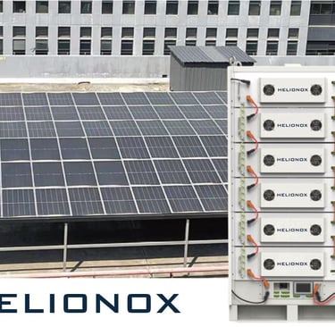 Large scale Helionox Battery Systems for Commercial Properties
