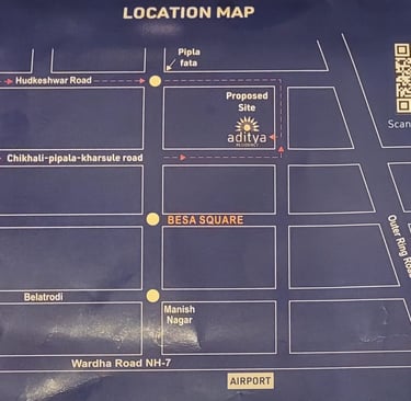 Pipla Hudkeshwar Layout Plan