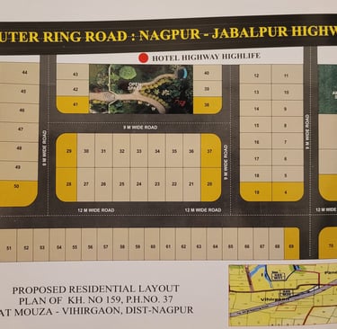 Vihirgaon Layout Plan