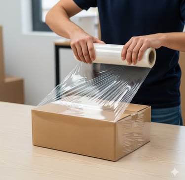 Vinipel o pelex para empaque