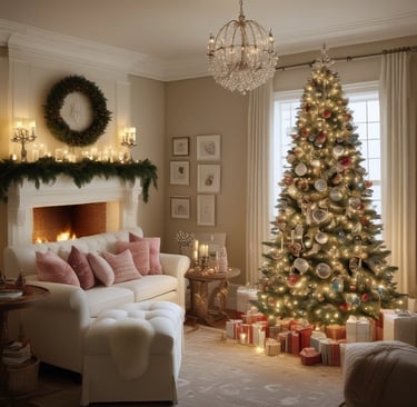 A close up of a christmas tree with the year 2009 written on it