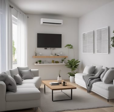 Close-up image of a modern gas boiler installed in a clean, bright utility room.