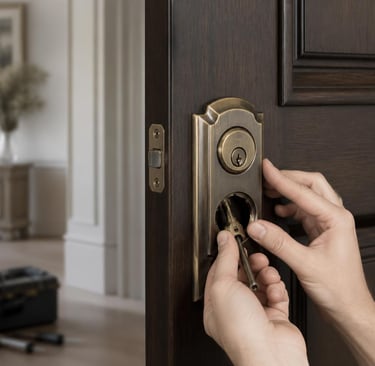 lock repair services door lock repair deadbolt repair cylinder replacement door hardware repair