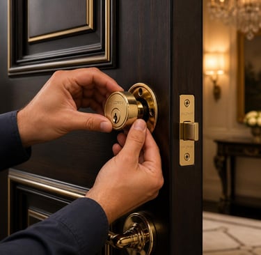 door lock repair deadbolt repair cylinder replacement door hardware repair electronic lock repair