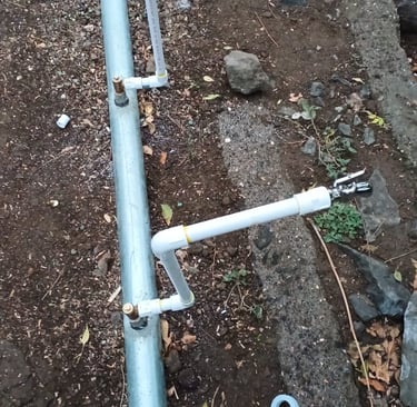 मागासवर्गीय वस्तीत शुद्ध पिण्याच्गा पाण्याचा पुरवठा करणे कमी जीआंय पाईप द्वारे पाणीपुरवठा