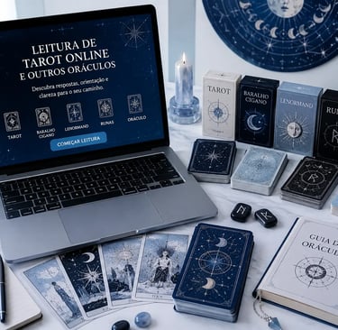 Quem somos: Portal Tarot Grátis Online, oráculos sem cadastro e 100% gratuitos