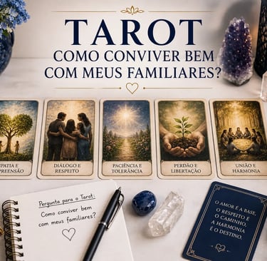 Tarot como conviver bem com meus familiares consulta online grátis