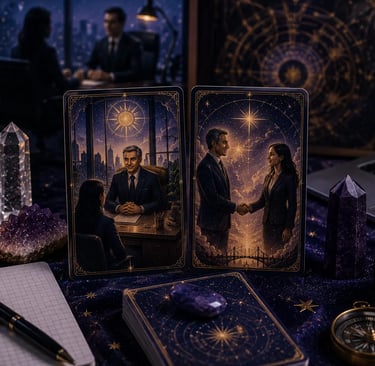 Tarot como melhorar a relação com seu chefe: estratégia de convivência profissional