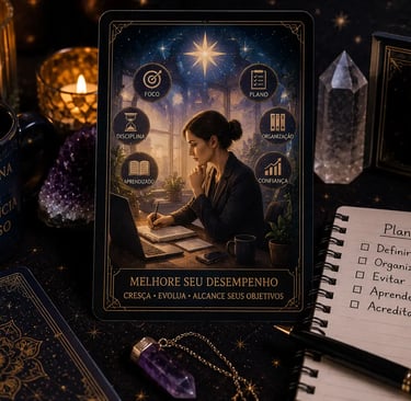 Tarot como melhorar meu desempenho no trabalho: alta performance profissional