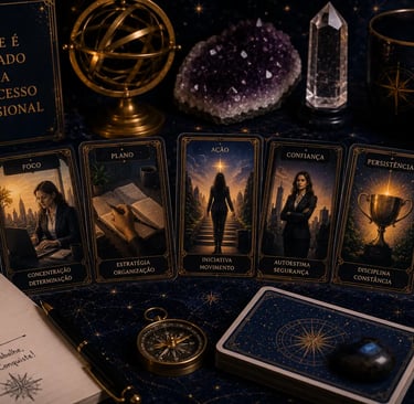 Tarot o que é indicado para meu sucesso profissional: guia estratégico de carreira
