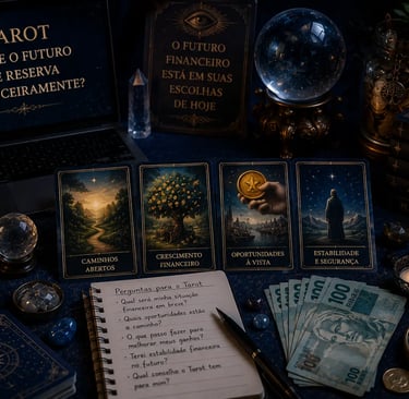 Tarot o que o futuro lhe reserva financeiramente: previsões de prosperidade