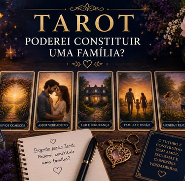 Tarot online grátis  poderei constituir uma família