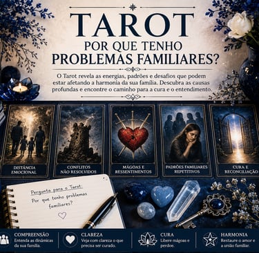 Tarot Por que tenho problemas familiares consulta online