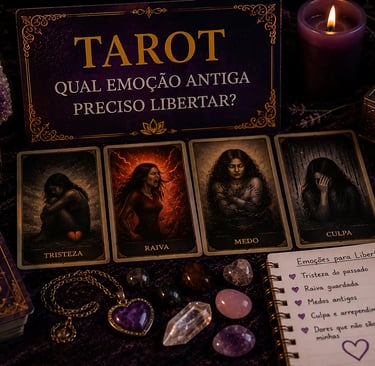 Tarot Qual emoção antiga preciso libertar