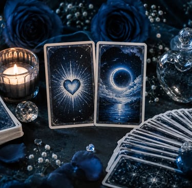 Leitura de Tarot Sim ou Não Amor Online Grátis para orientação afetiva
