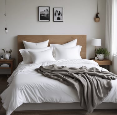 Assortment of skincare products arranged artfully with fresh botanical elements.