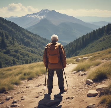 Photo of a focused man using a tablet in a bright, modern workspace.