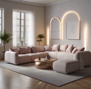 brown wooden seat beside white wooden kitchen cabinet