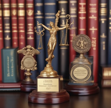 A group of professional criminal lawyers discussing case files in a modern office setting.