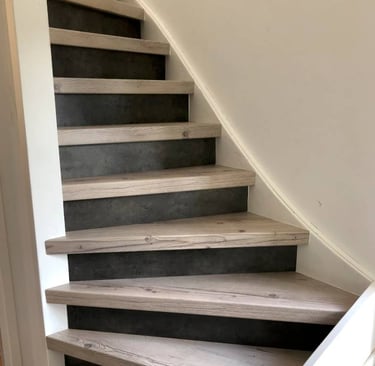 Laminaat traprenovatie