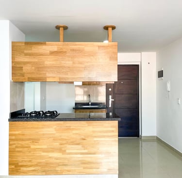 Cocina de apartamento en venta en Caldas, Antioquia