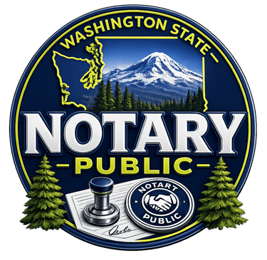 Washington State Notary Public