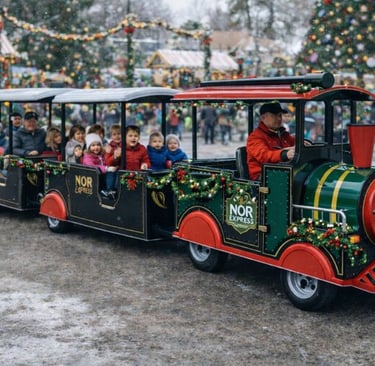 Polar express train ride