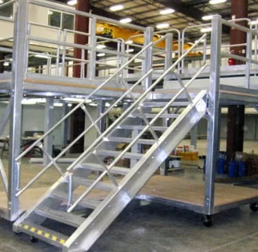 PLATAFORMAS EN ACERO INOXIDABLE