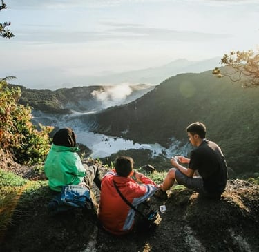 gunung tangkuban perahu