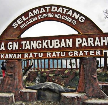 gunung tangkuban perahu