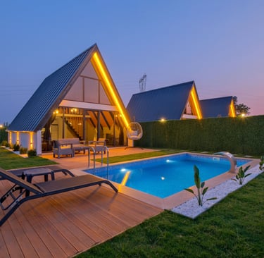 Köyceğiz havuzlu bungalov