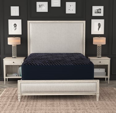 Symbol mattress in a stylish room